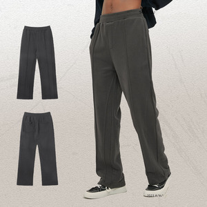 365g <span class=keywords><strong>pantaloni</strong></span> della tuta larghi di cotone di <span class=keywords><strong>velluto</strong></span> 87% <span class=keywords><strong>pantaloni</strong></span> della tuta da Jogging Casual <span class=keywords><strong>pantaloni</strong></span> a zampa in bianco da <span class=keywords><strong>uomo</strong></span> Streetwear di alta qualità - Product Image 3