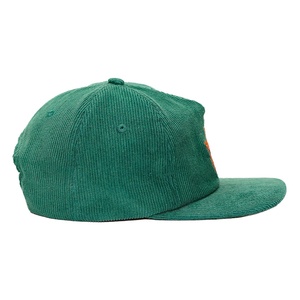 Gorras Snapback Personalizadas de 5 Paneles Sin Estructura con Logotipo Bordado, Gorras Verdes - Product Image 4