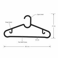 Percha Multifuncional Antideslizante con Gancho Fijo y Barra para Pantalones, Ganchos Laterales para Organizador de Armario