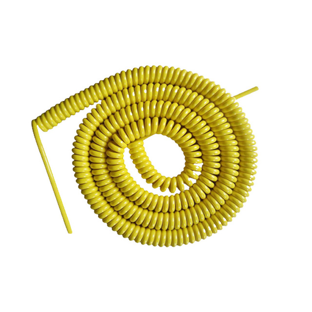 Custom Curly Spiral Electric Cable 8 Cores