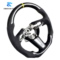 Setir Mobil Kulit Asli Serat Karbon Tempa Khusus untuk Mazda 3 6 5 8 CX5 RX7 MX5 CX90 BL GH GG GY CX7 RX8 2003 2015