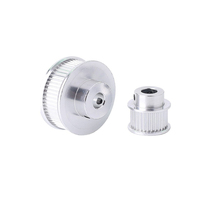 Courroies de distribution et poulies en acier inoxydable poulie de câble métallique tendeur en aluminium roue de courroie synchrone dentée