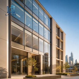 Système de mur-rideau en verre standard AS2047, façade en <span class=keywords><strong>aluminium</strong></span> haute précision pour projets australiens et développement commercial - Product Image 1