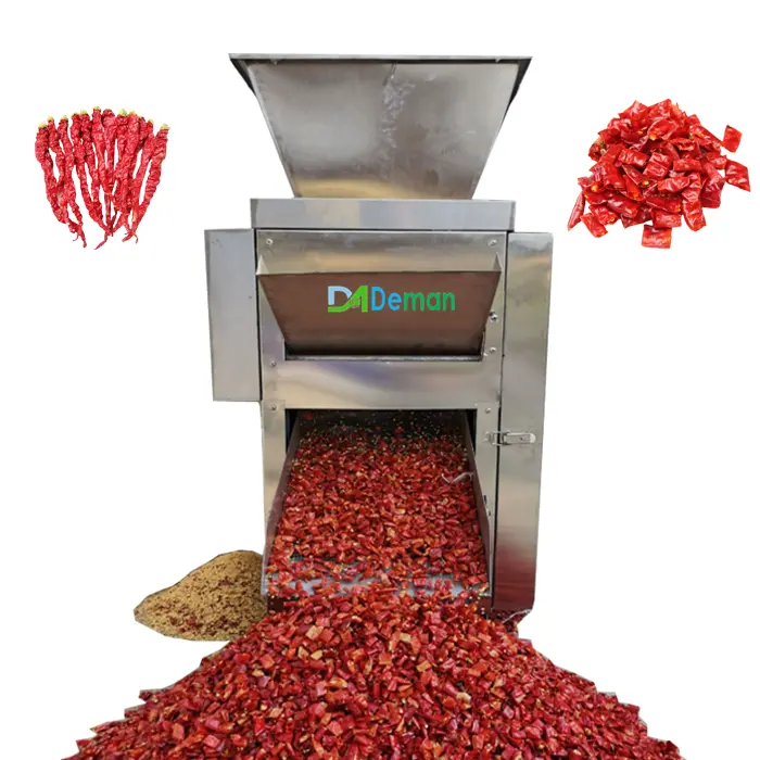 India Peper Chili Cutter Chopper Droge Chilli Peper Zaden Separator Remover Rode Peper Snijden Hakken Machine