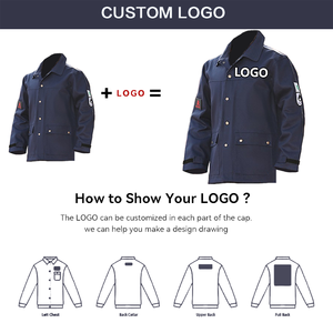 Özel Logo tulum ceket pantolon setleri iş elbisesi artı boyutu inşaat takım tulum araba tamir giysileri fırçalayın üniforma - Product Image 2