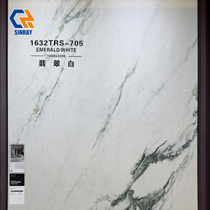Piastrelle <span class=keywords><strong>in</strong></span> Pietra Sinterizzata Sinray 1600x3200mm Grigie Lucide per Pavimenti/Pareti, Antibatteriche, Antiscivolo, Zero Assorbimento d'Acqua, Moderne - Product Image 3