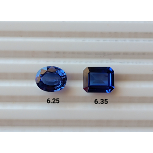 Zafiro Azul Cultivado en Laboratorio, Gema Suelta, Corte Personalizado en Múltiples Formas, Alta Claridad, Calidad Premium, para Joyería Artesanal - Product Image 2