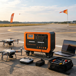 Station de stockage d'énergie solaire portable, batterie LiFePO4 rechargeable, générateur, camping en plein air, maison, OEM ODM disponible - Product Image 4