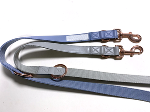 Correa para Perro de Cuero, Nailon y Tela de Hierro, Acolchada, Clásica, Simple, Duradera y de Lujo, <span class=keywords><strong>3</strong></span> en 1 para Entrenamiento y Paseo - Product Image 4