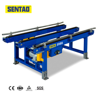 SENTAO palet angkutan karton rantai seret konveyor sistem konveyor baja tahan karat jalur produksi dapat disesuaikan jalur perakitan