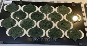 Đá khảm bức tranh tường đá cẩm thạch nghệ thuật Tự làm khảm nghệ thuật Kit CALCUTTA gạch lớn bằng tia nước khảm gạch - Product Image 3