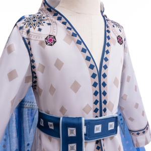 Nueva TV y película Boys Wish Asha King disfraz capa azul niños cumpleaños Halloween carnaval personaje Cosplay vestido - Product Image 5