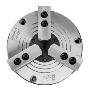 Linh hoạt bán thông qua lỗ không khí <span class=keywords><strong>Chuck</strong></span> có sẵn trong ba bốn năm cấu hình hàm cho máy tiện <span class=keywords><strong>CNC</strong></span> - Product Image 3