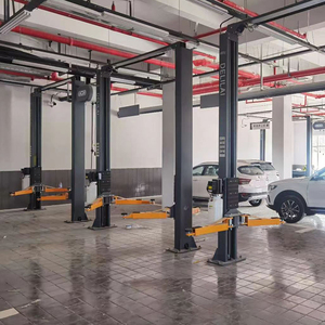 4T lokakarya hidrolik 2 tiang Lift mobil Hoist jembatan angkat garasi mobil 220v 380v - Product Image 6