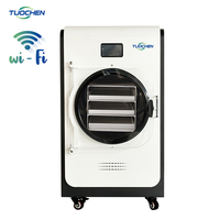 Équipement de lyophilisation Tuochen nouvelle génération, machine de séchage par congélation à commande PLC pour aliments, fruits, légumes et bonbons, idéale pour la maison