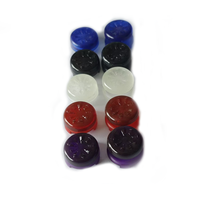 Capuchon de rehaussement en silicone pour stick analogique de manette PS4, housse de protection pour PS5, capuchon de stick transparent antidérapant