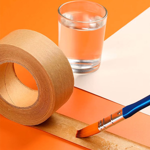 Ruban adhésif en papier kraft activé par l'eau, renforcé, imprimé, de haute qualité, à base de <span class=keywords><strong>colle</strong></span> d'amidon acrylique, pour scellage de cartons - Product Image 2