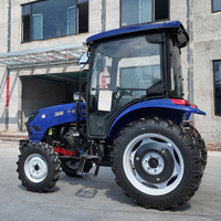Tracteur agricole 4x4 haute puissance 80 CV 90 CV avec nouvelle cabine, moteur et boîte de vitesses inclus, en provenance de Chine - Offre Spéciale