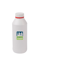 Botella de Plástico HDPE de 1000 ml con Cierre a Prueba de Niños de 42 mm, Opción Reciclada, Logotipo Personalizado, Modelo B894-BG42, Fabricada por BE PLASTICS para Toda la Industria