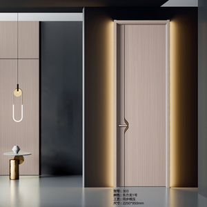 OEM Haute Résistance Moderne Porte Intérieure Résistant À L'eau Nouveau-Style pour Hôtel Hall Salle De Bains Salon Cuisine-Vente En Gros Offre Spéciale - Product Image 3