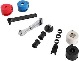 Kit de 22 outils de déconnexion rapide pour conduites de carburant, en aluminium, pour la dépose de flexibles de climatisation et de refroidisseur d'<span class=keywords><strong>huile</strong></span>, pour la réparation automobile - Product Image 4