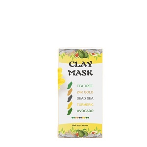 Maschera <span class=keywords><strong>Viso</strong></span> Vegana Antirughe all'<span class=keywords><strong>Argilla</strong></span> Rosa, Nutriente e <span class=keywords><strong>Naturale</strong></span>, Etichetta OEM <span class=keywords><strong>per</strong></span> Skincare Biologico - Product Image 1
