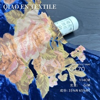 Nouveau Style chinois Style National rayonne tissu robe Cheongsam chemise ensemble creux brocart velours brodé tricoté en relief