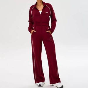 New Style Casual Loose Sports Outfit - 2-piece Set for Autumn and Winter Running, Cycling and Sports, Yoga Set