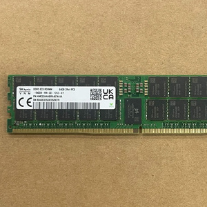 หน่วยความจำเดสก์ท็อป SK HYNIX DDR5, โมดูลสีเขียวขนาดเล็ก, ชิป Adie M-Series คุณภาพสูง, HMCG94AHBRA487N 6400MHz 64GB สต็อก Ser - Product Image 1