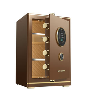 Caja Fuerte Electrónica de Lujo Color Marrón, Resistente, Anti-<span class=keywords><strong>Robo</strong></span>, con Revestimiento en Aerosol, Moderna, Simple, de Pared - Product Image 5