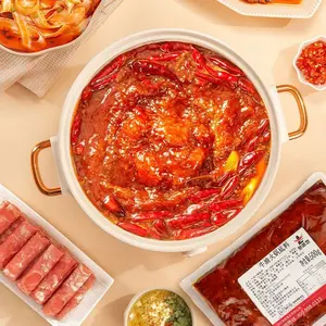 China fábrica picante quente pote temporada mergulho molho