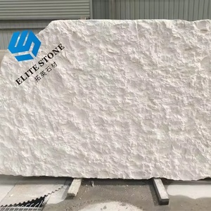 Piedra de ingeniería natural, baldosas de piedra caliza exterior blanca, pavimentación de <span class=keywords><strong>Portugal</strong></span>, Porto, revestimiento de pared de piedra caliza Beige - Product Image 1