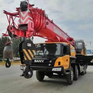 Grúa sobre camión usada Sany STC900T 90T, bien mantenida, piezas originales, pluma de 50m, elevación estable para ingeniería pesada - Product Image 1