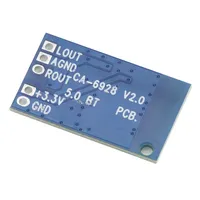 Module audio CA-6928 5.0, carte d'amplificateur numérique double avec indicateur d'alimentation LED 5V, circuits intégrés spécialisés