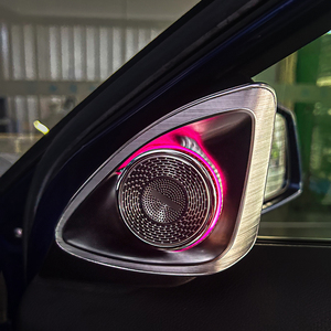 Haut-parleur rotatif 4D de luxe X156 avec éclairage d'ambiance LED 64 couleurs pour Mercedes Benz Classe <span class=keywords><strong>GLA</strong></span> 2013-2019 - Product Image 1
