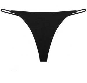 Fabrieksprijs Dubbellaagse Riem <span class=keywords><strong>Sexy</strong></span> String Vlinder Borduurwerk Lage Taille <span class=keywords><strong>Sexy</strong></span> Bikini Katoenen Vrouwen Slipje - Product Image 6