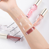 Gloss à lèvres liquide végétalien tendance pour femmes, effet brillant et repulpant, vente en gros OEM, marque privée