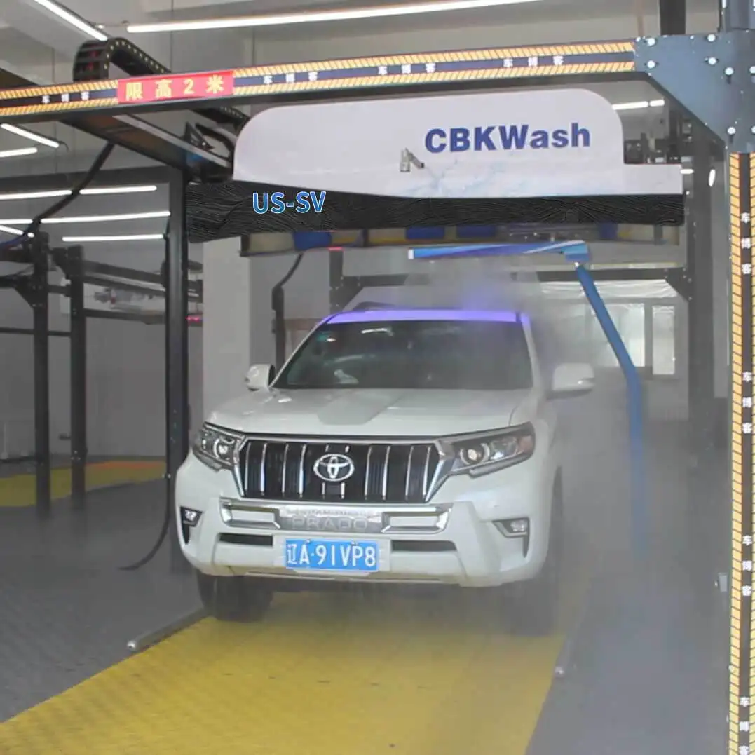 CBKWash balmumu Autolavado fırça otomatik araba yıkama makinesi, ticari araba yıkama