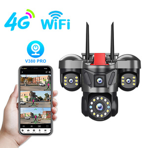 12MP hopeway ba ống kính threescreen <span class=keywords><strong>Camera</strong></span> giám sát Wifi không dây nhà 6MP 3K UHD 4G ngoài trời IP66 Mạng Màn hình PTZ <span class=keywords><strong>camera</strong></span> - Product Image 6