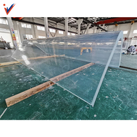 2024 nouveaux produits feuille acrylique transparente pour aquarium cylindrique, fenêtre d'aquarium acrylique transparente personnalisée en usine