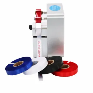 Full Automatic Customized Logo Ribbon Hot Stamping Machine Golding Machine