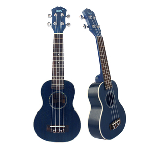 Venta al por mayor de alta calidad de madera tecnológica azul oscuro IRIN Gradual azul hecho a mano 21 ''<span class=keywords><strong>Ukelele</strong></span> <span class=keywords><strong>Mini</strong></span> guitarra - Product Image 1