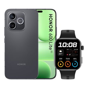 Smartphone Honor 600 Lite 5G 6,6 pouces 8 Go de RAM 256 Go de stockage AMOLED avec pack Watch 2i - Product Image 1