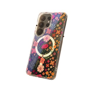 Funda para <span class=keywords><strong>Samsung</strong></span> S26 Ultra y S25 Plus, Serie Jungle <span class=keywords><strong>Blu</strong></span>-<span class=keywords><strong>ray</strong></span>, Diseño Floral Magnético IMD, Carcasa Rígida para Teléfono, Venta Internacional - Product Image 1
