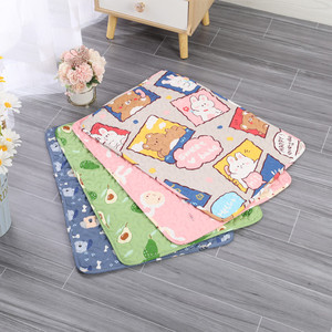 Hawley Mackay Tapis rafraîchissant et respirant pour animaux de compagnie, antidérapant, pour chats et chiens, en coton, toutes saisons, design Animal World - Product Image 1