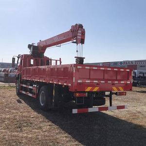 Grue montée sur camion Shacman Delong Sany de 8 tonnes avec flèche à 5 sections et extension simple à 2 sections pour la construction et les infrastructures - Product Image 5