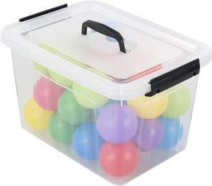 Clear <b>Plastic</b> <b>Storage</b> <b>Boxes</b> <b>Bins</b> Trade Assurance Transparent Multi-Purpose Sundries <b>Storage</b> Rectangle Household Use - Product Image 5