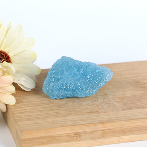 Cristal de Aguamarina Azul Natural de Alta Calidad, Piedra en Bruto, Bloque de Cuarzo para Joyería - Product Image 6