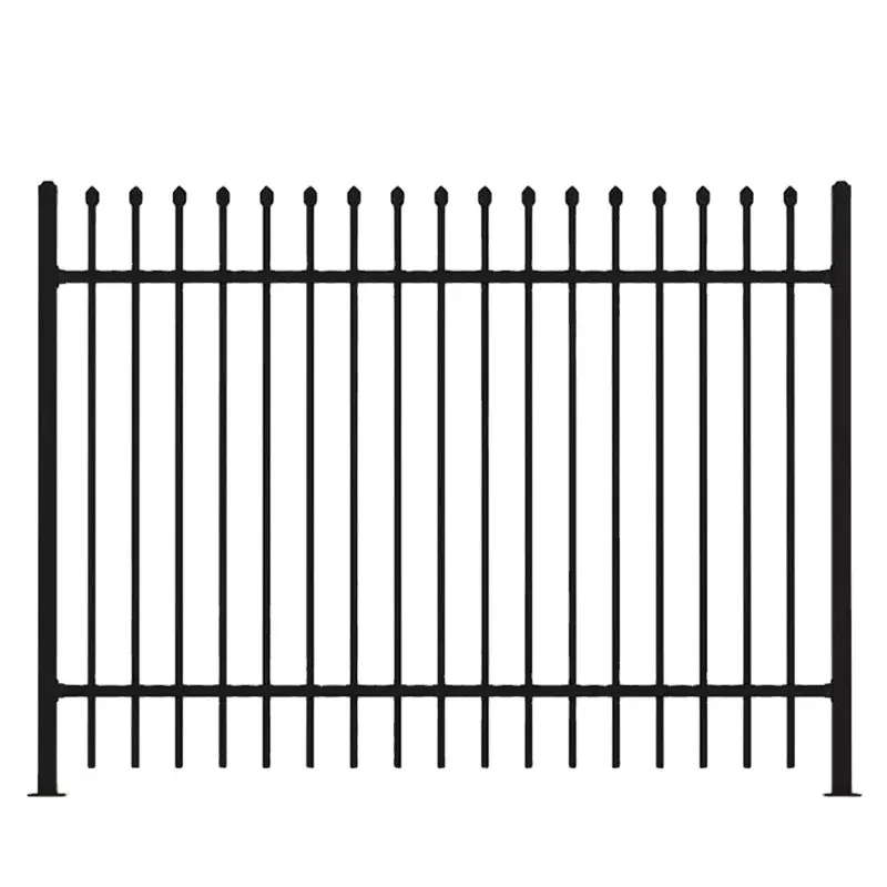 Di alta qualità stile antico in ferro battuto ringhiera in ghisa recinzione metallica decorativa per applicazioni di sicurezza cancello da giardino