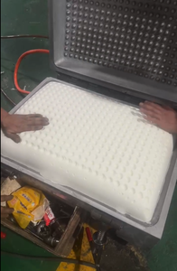 Automatic <b>Pillow</b> Filling Production Line With Fiber Opener and Sponge Memory Foam Cushion Filler for <b>Pillow</b> <b>Cover</b> Making - Product Image 6